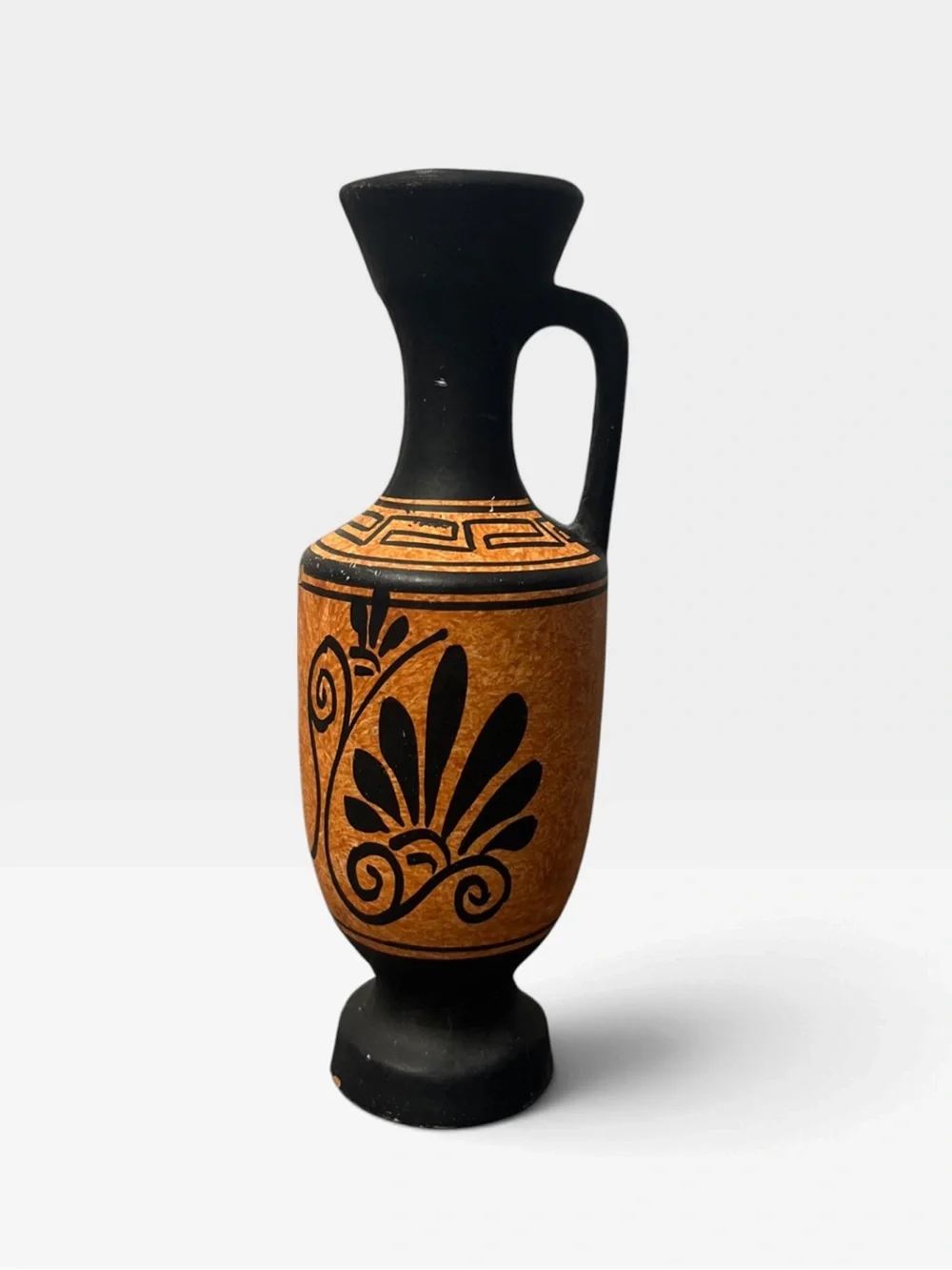 Grecian Vase Ceramic Terracotta Greece Decor Greek Pitcher Pot Greece Folk Art